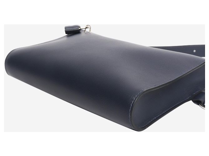Hermès Borsa a tracolla Caban Bolittle Blu navy - vista 9