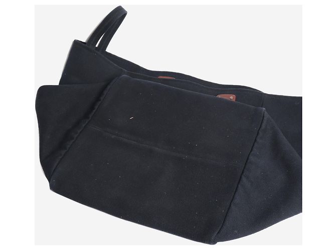 Bottega Veneta Große Canvas-Tote-Bag in Navy Marineblau - Ansicht 7