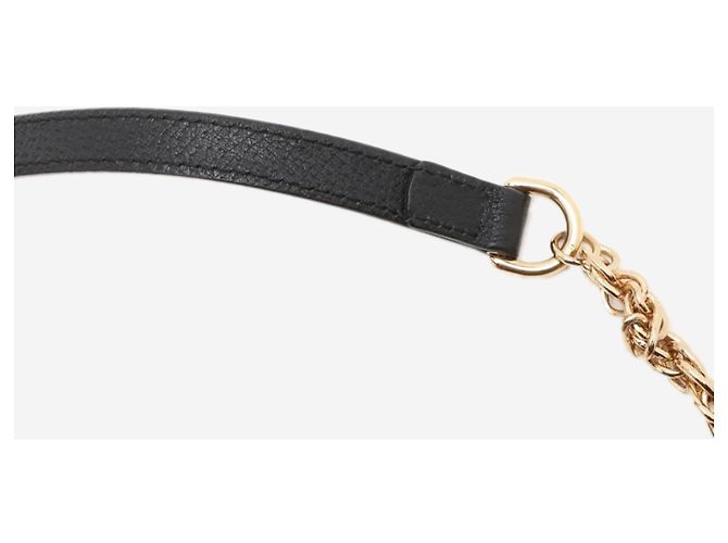 Gucci Borsa a tracolla in pelle Ophidia nera - vista 5