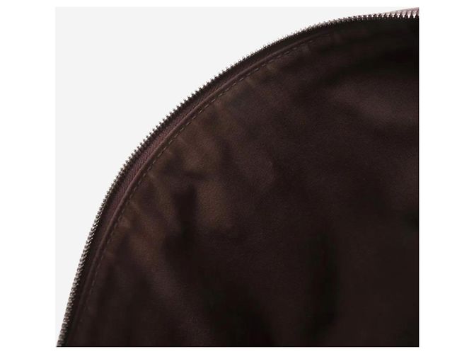 Borsa a tracolla in pelle Guccissima marrone scuro - vista 8