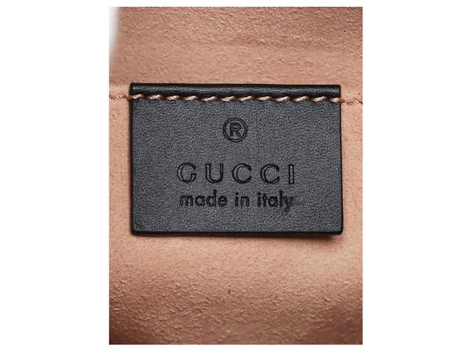 Gucci Borsa a tracolla 2way in scamosciato Ophidia nero - vista 8