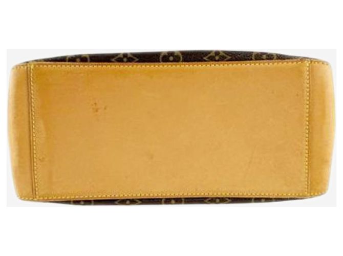 Louis Vuitton Tote Cabas Piano monogramma vintage marrone 2000 - vista 8