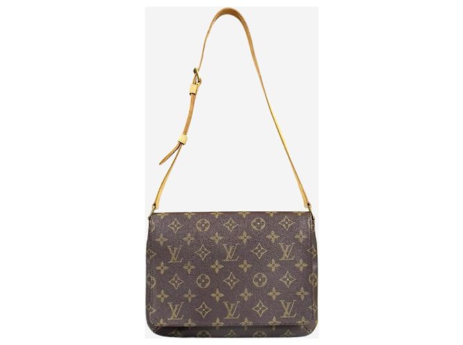 Louis Vuitton Vintage 2001 Monogram Musette Tango Umhängetasche braun - Ansicht 3
