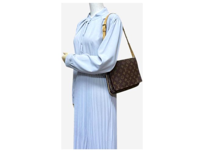Louis Vuitton Vintage 2001 Monogram Musette Tango Umhängetasche braun - Ansicht 4