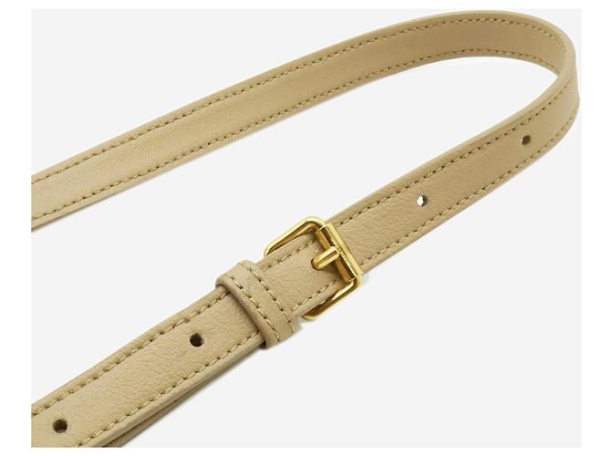 Saint Laurent Neutral Toy Shopping Leder-Tote-Bag - Ansicht 6