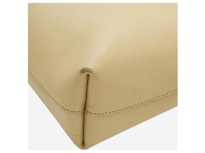 Saint Laurent Neutral Toy Shopping Leder-Tote-Bag - Ansicht 9