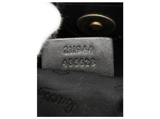 Borsa tote in pelle Guccissima nera Nero - vista 3