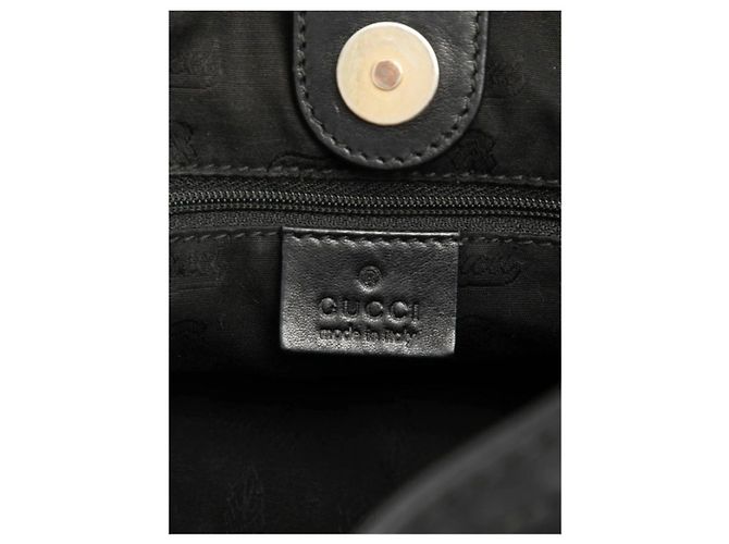 Borsa tote in pelle Guccissima nera Nero - vista 4