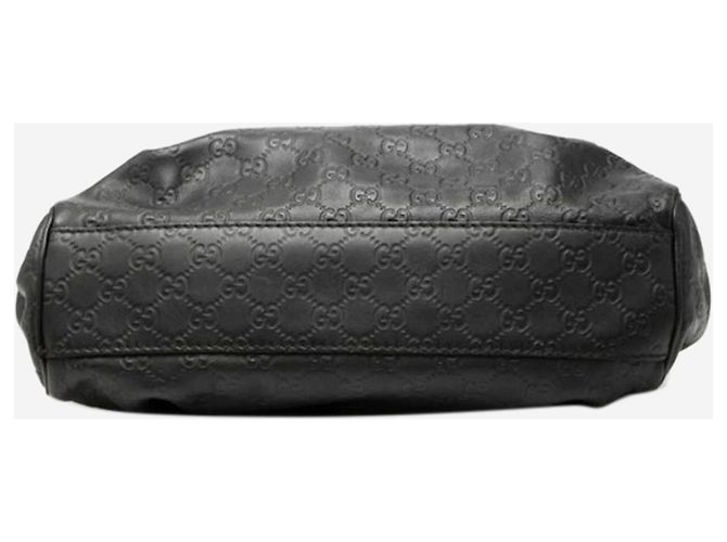 Borsa tote in pelle Guccissima nera Nero - vista 6