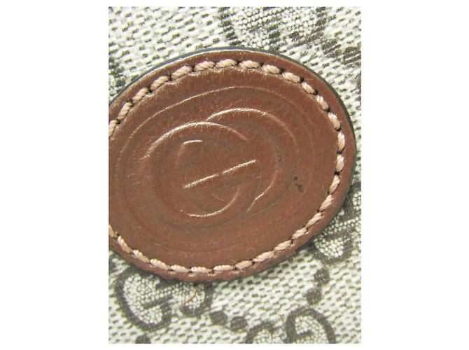Gucci Borsa a tracolla GG Supreme marrone - vista 12