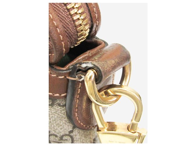 Gucci Borsa a tracolla GG Supreme marrone - vista 2