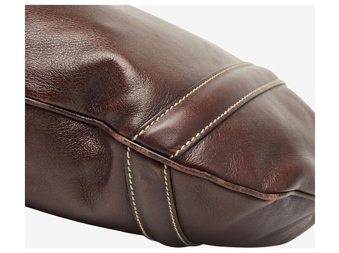 Gucci Borsa a tracolla GG New Brit Sherry Line marrone scuro - vista 8