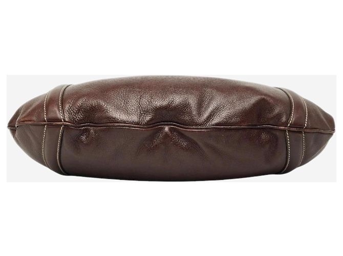 Gucci Borsa a tracolla GG New Brit Sherry Line marrone scuro - vista 9