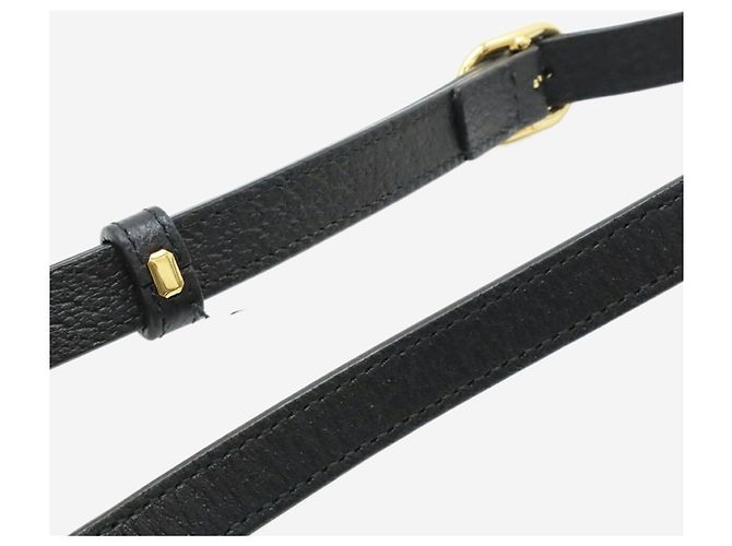 Gucci Borsa a tracolla in pelle Ophidia nera Nero - vista 5