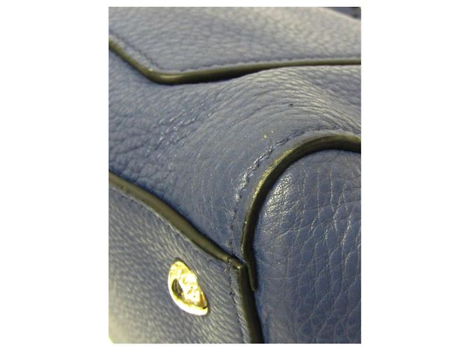Prada Borsa 2way in pelle Vitello Phenix blu - vista 19