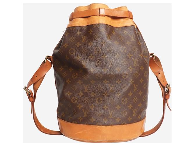 Louis Vuitton Borsa Noe monogram marrone - vista 4