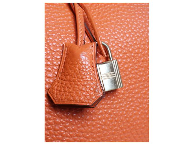 Hermès Borsa Birkin 30 arancione 2004 - vista 7
