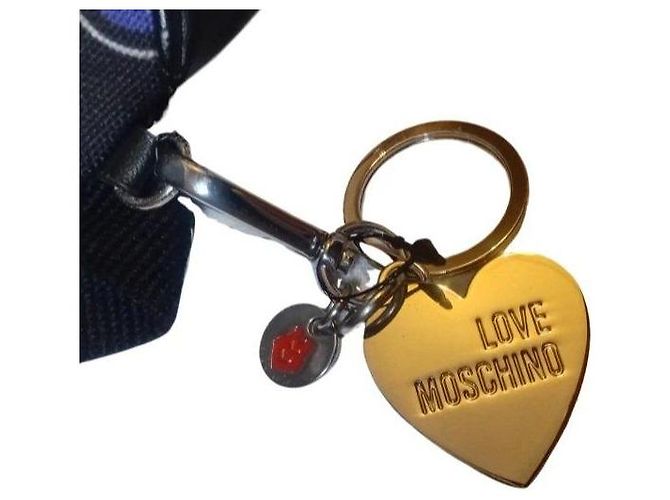 Love Moschino Marsupio Stampa Cuore Nero Bianco Rosso Blu - vista 5