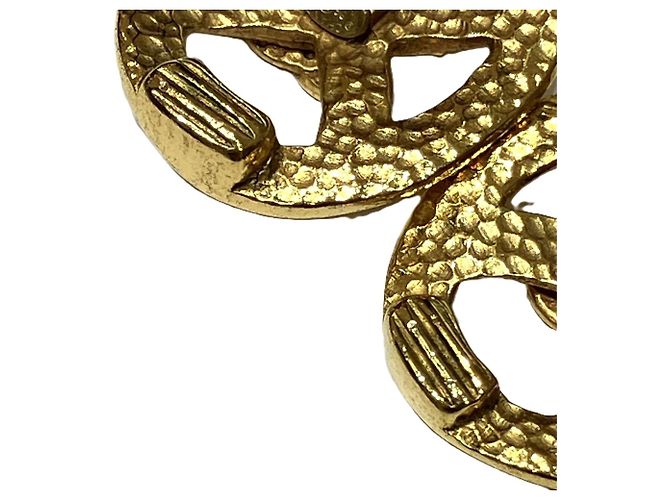 Orecchini a clip dorati Chanel D'oro - vista 9