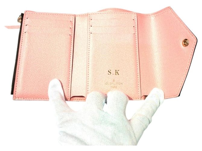 Louis Vuitton Tri-fold Wallet Braun Damier ebene - Ansicht 3