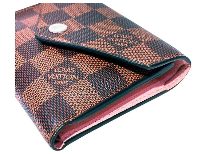 Louis Vuitton Tri-fold Wallet Braun Damier ebene - Ansicht 7