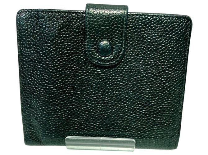 Timeless Cartera Bi-fold Chanel Coco Mark Negro - vista 2