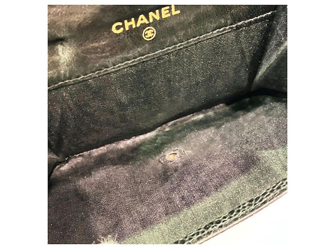 Timeless Cartera Bi-fold Chanel Coco Mark Negro - vista 5
