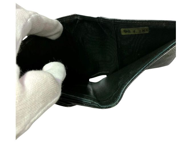 Timeless Cartera Bi-fold Chanel Coco Mark Negro - vista 6