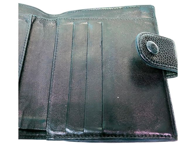 Timeless Cartera Bi-fold Chanel Coco Mark Negro - vista 8