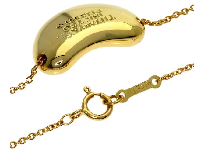 Tiffany & Co Collana Bean in oro giallo 18K di Tiffany - vista 2