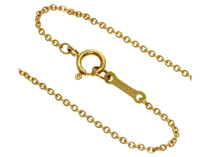 Tiffany & Co Collana Bean in oro giallo 18K di Tiffany - vista 3