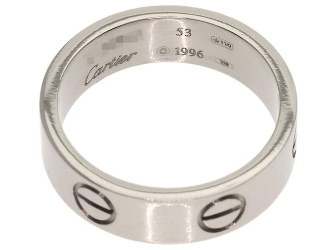 Cartier Love Ring aus 18K Weißgold - Ansicht 4