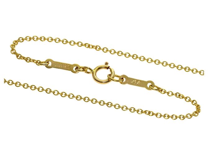 Collana Open Heart in oro giallo 18K di Tiffany & Co. - vista 3