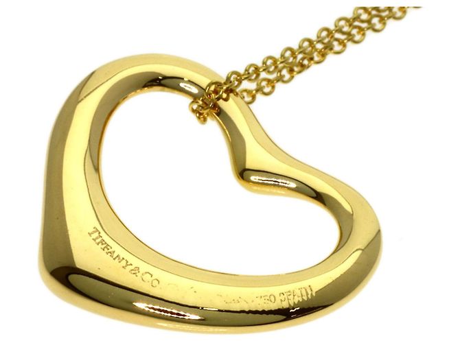 Collana Open Heart in oro giallo 18K di Tiffany & Co. - vista 5