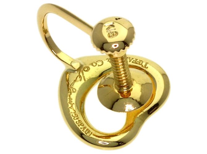 Tiffany & Co. Open Heart Einzelohrring Gelb - Ansicht 2