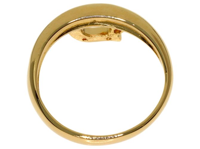 Diamond Céline Celine Horseshoe 1P Diamantring Gelb - Ansicht 4