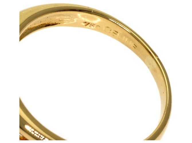 Diamond Céline Celine Horseshoe 1P Diamantring Gelb - Ansicht 5