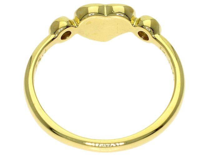 Elsa Peretti Tiffany & Co. Full Heart 2-Piece Diamantring in 18K Gelbgold - Ansicht 4