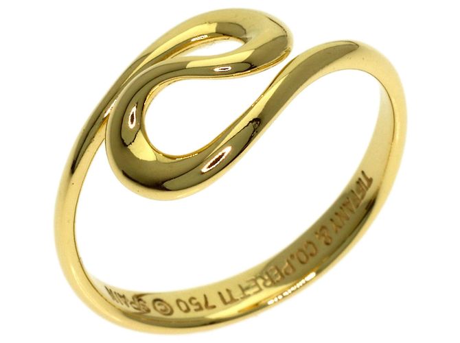 Anello Open Wave di Tiffany & Co. in oro giallo 18K - vista 2