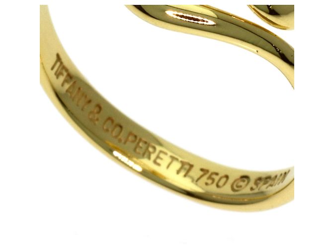 Anello Open Wave di Tiffany & Co. in oro giallo 18K - vista 5
