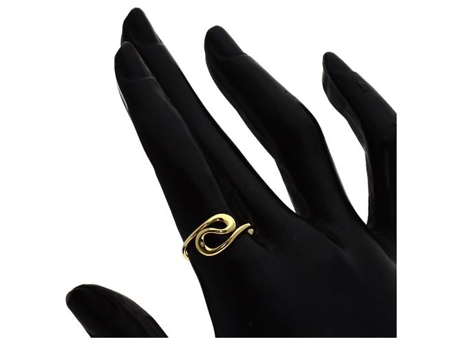 Anello Open Wave di Tiffany & Co. in oro giallo 18K - vista 8