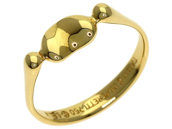 Anello Bean di Tiffany & Co. in oro giallo 18K - vista 2
