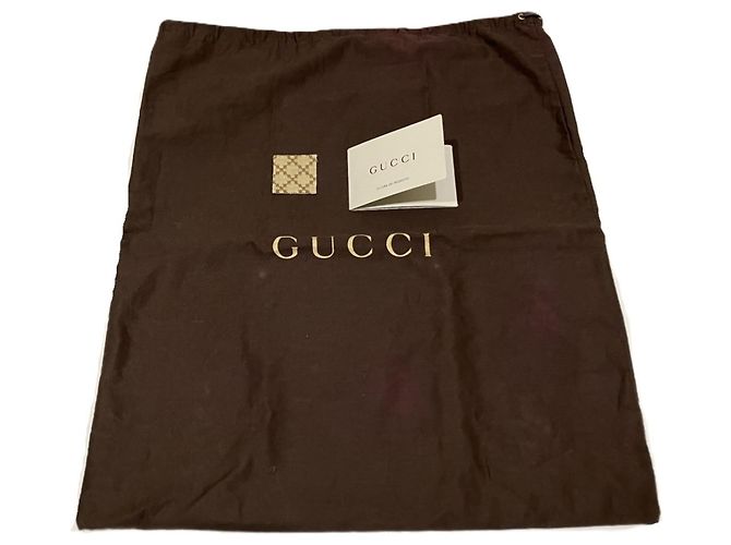 Borsa Tote Gucci Diamante Canvas Beige - vista 5