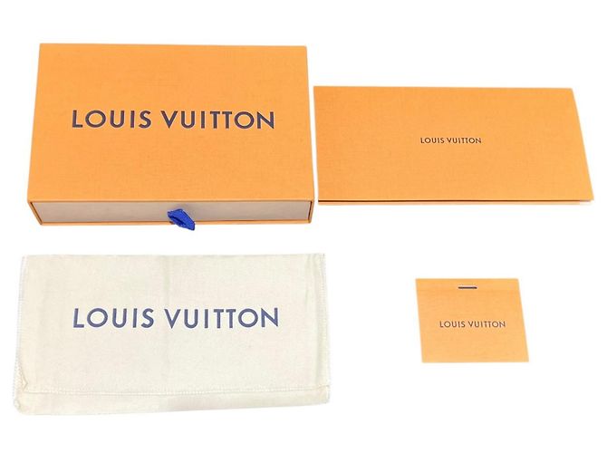Louis Vuitton Brazza Long Wallet Hellblau Monogramm - Ansicht 5