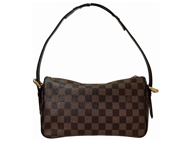 Borsa a Spalla Louis Vuitton Ravello GM Marrone Damier ebene - vista 2