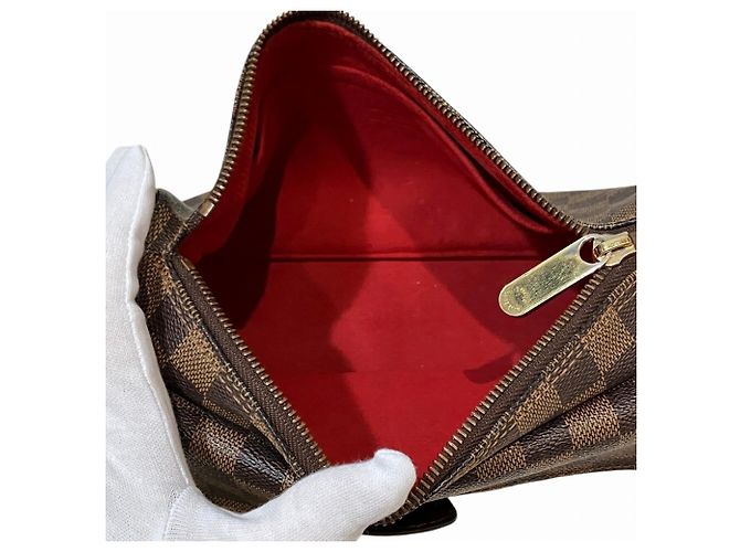 Borsa a Spalla Louis Vuitton Ravello GM Marrone Damier ebene - vista 5