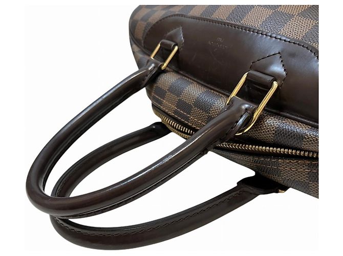 Borsa Louis Vuitton Deauville Marrone Damier ebene - vista 6