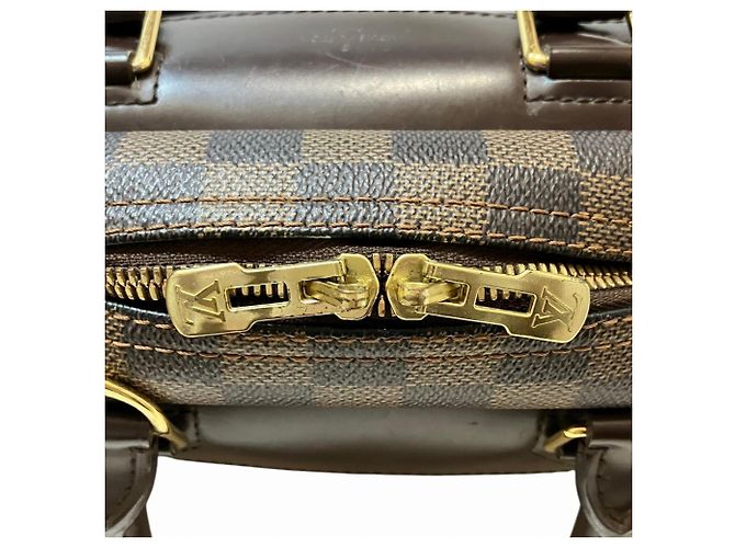 Borsa Louis Vuitton Deauville Marrone Damier ebene - vista 8