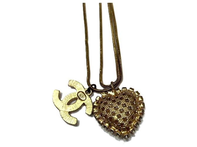 Bracciale con charm Chanel in oro D'oro - vista 4