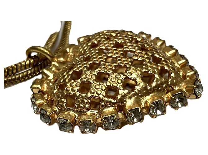Bracciale con charm Chanel in oro D'oro - vista 6